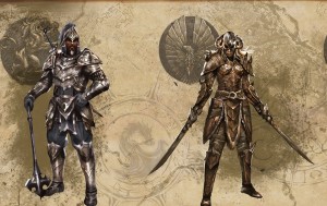 In Elder Scrolls Online, females get real armor. (Source: Elderscrollsonline.com)