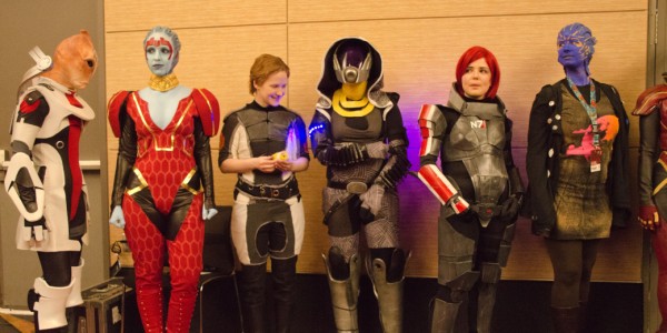Mass Effect convention cosplay