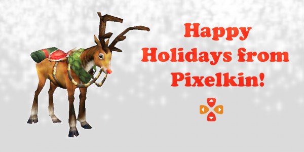 happy holidays from Pixelkin