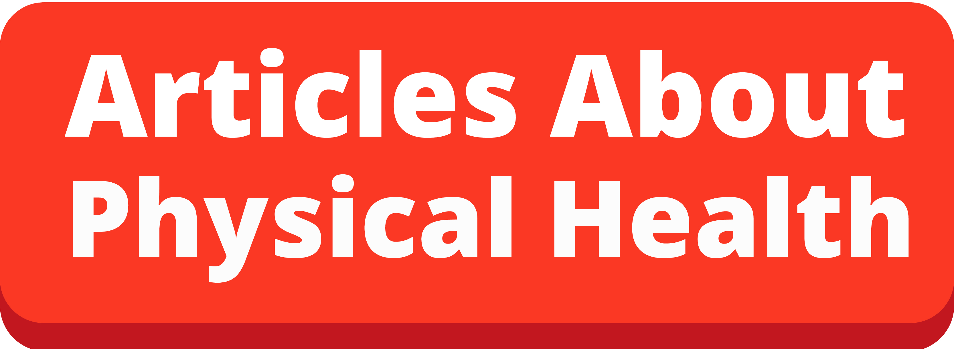 Articles About Physical Health