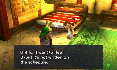 Majora's Mask 3D mailman absence of a father