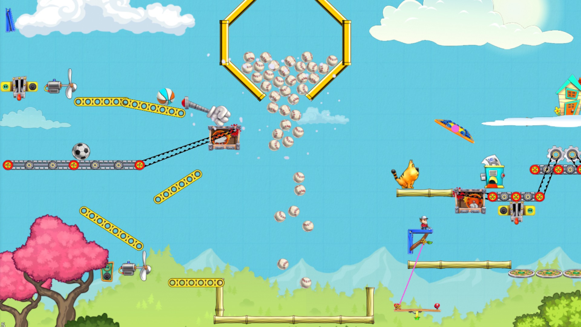 ball contraption maker online