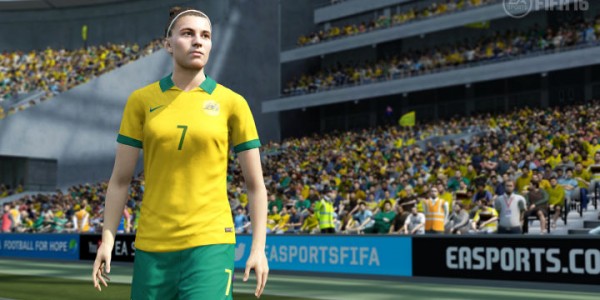 FIFA 16 female players Steph Catley