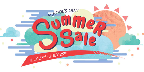 School's Out Summer Sale