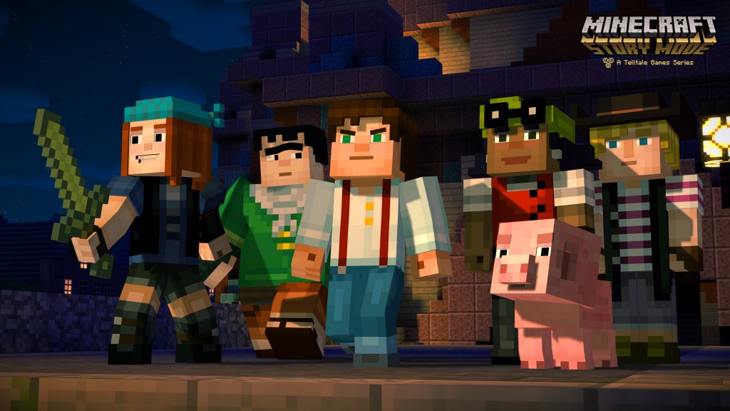 Minecraft group screenshot