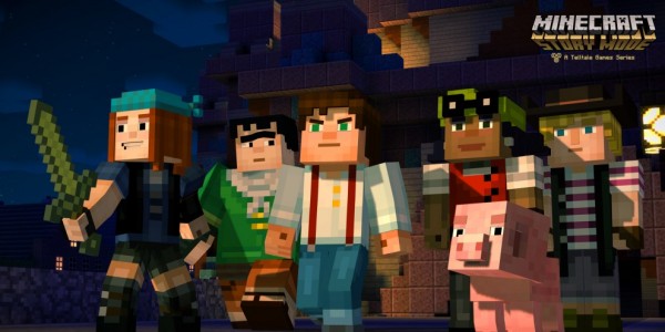 Minecraft group screenshot