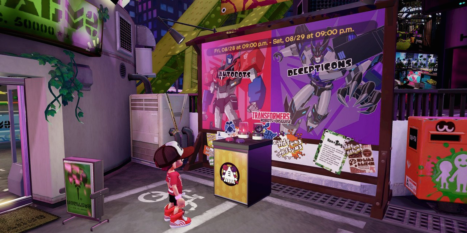 Nintendo Teams Up With Hasbro for Transformers Splatfest