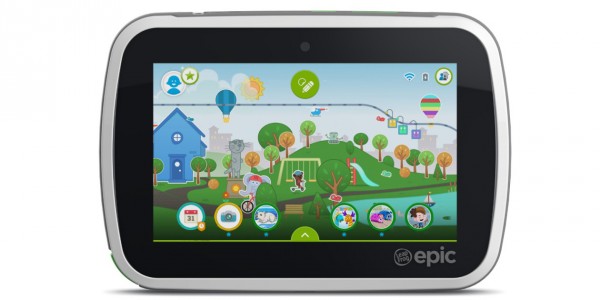 leapfrog epic tablet home screen