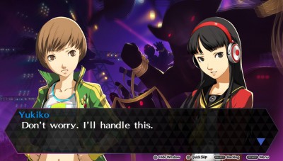 Persona 4 Dancing All Night Chie Yukiko