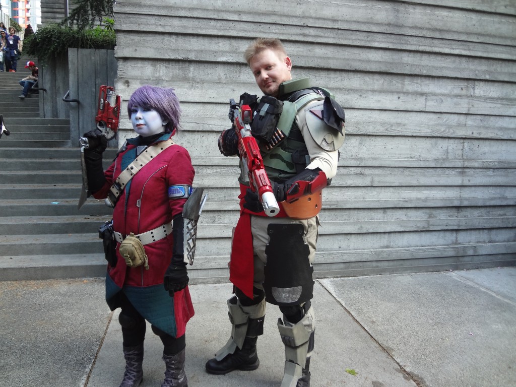 A couple of Destiny cospayers at PAX Prime