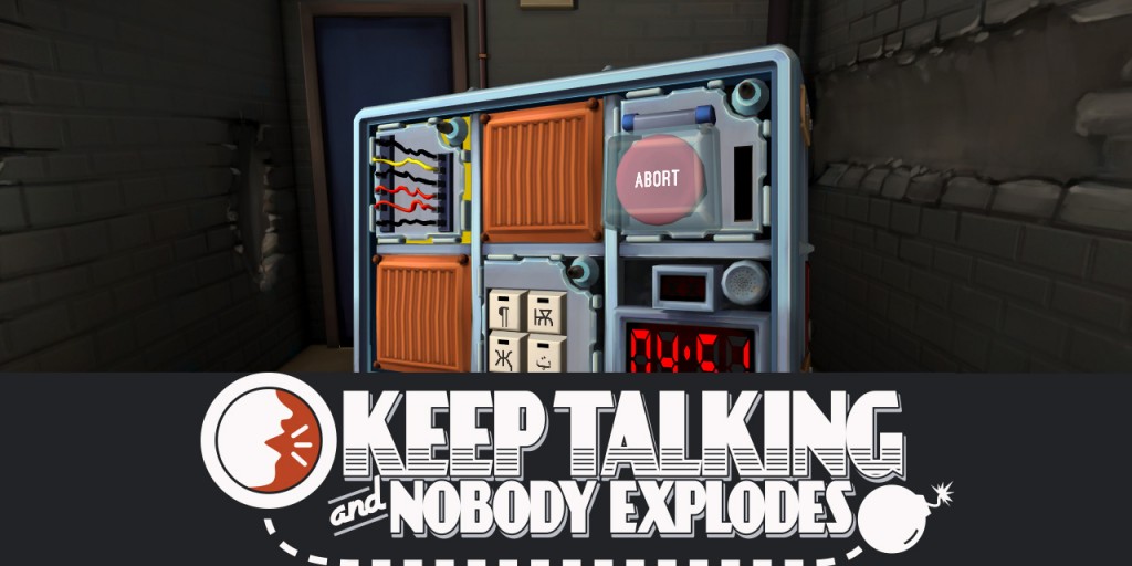 Cooperative Bomb-Defusing with Keep Talking And Nobody Explodes