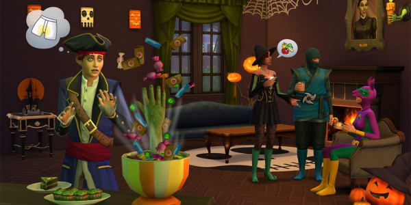 The Sims Spooky Stuff Halloween