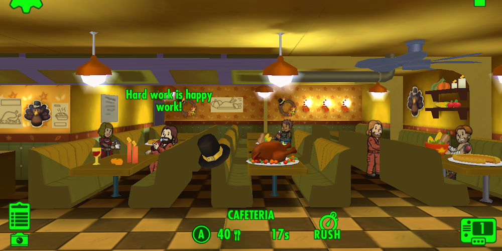 Give Thanks for Fallout Shelter’s New Thanksgiving Update