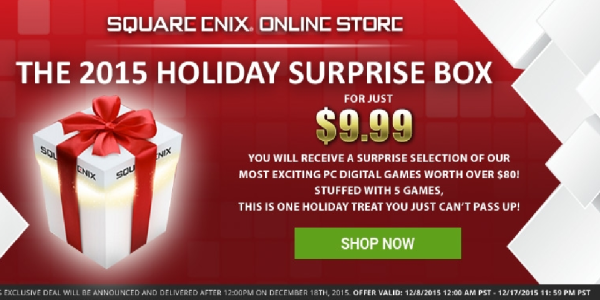 Square Enix Holiday box