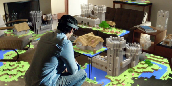 minecraft hololens