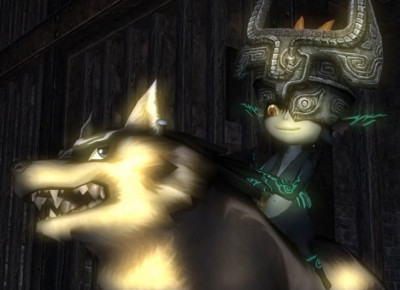 Wolf Link and Midna