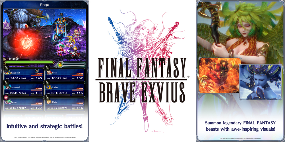Mobile-Exclusive Final Fantasy Brave Exvius Coming This Summer