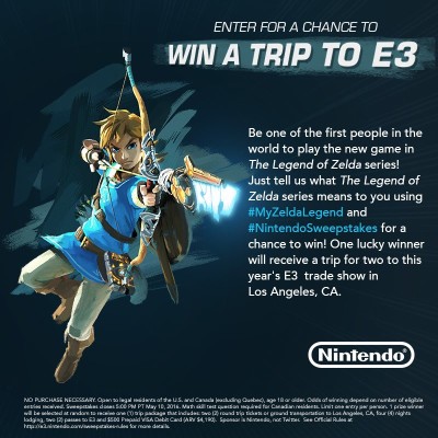 Zelda e3 contest