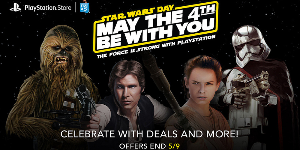 Sony Offering Discounts on Star Wars Games to Celebrate May the 4th