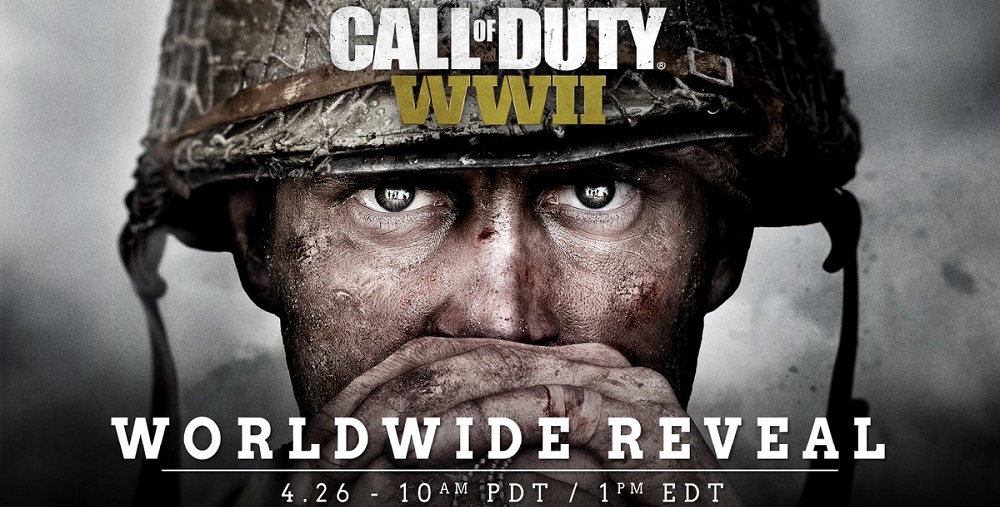 Call of Duty: WWII Announced, Livestream Reveal Coming April 26