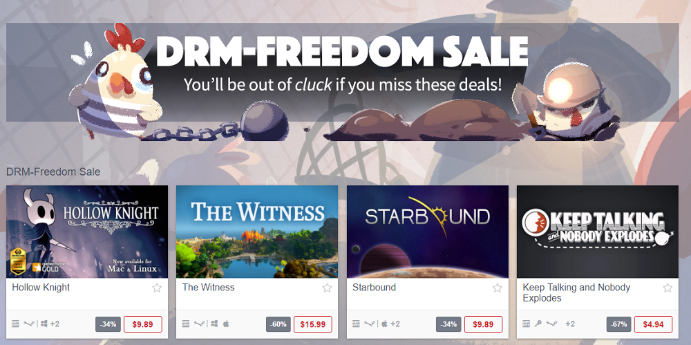 Save on PC Games in Humble’s DRM-Freedom Sale