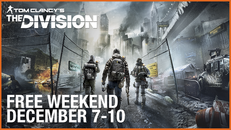 Play The Division Free this Weekend with Big 1.8 Update