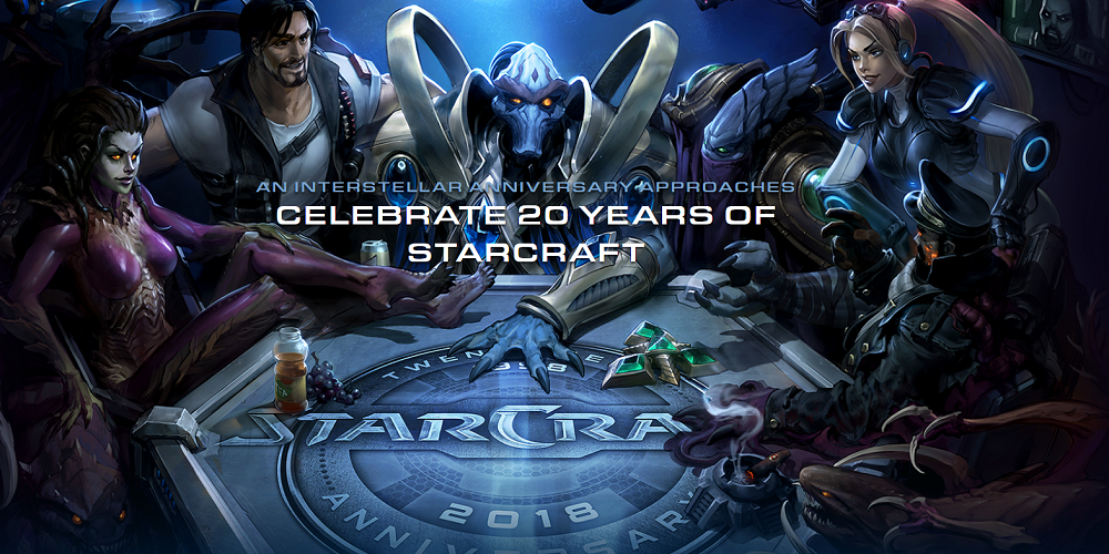 Celebrate Starcraft’s 20th Anniversary with In-Game Goodies