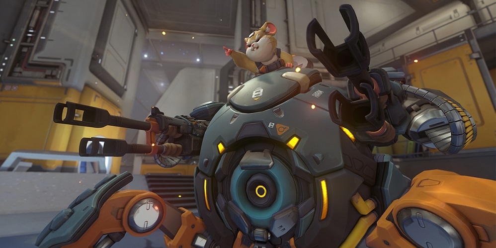 Overwatch’s Next Hero is a Mech-Piloting Hamster Named Hammond