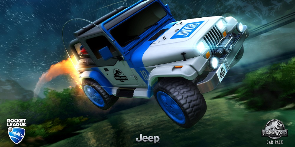 Must Go Faster with Jurassic World Rocket League DLC