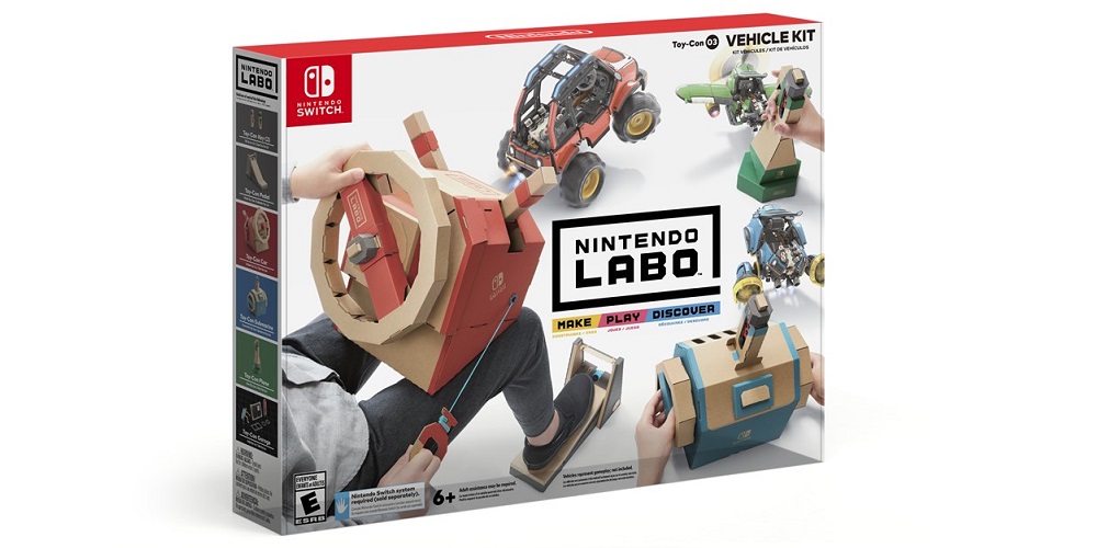 Third Nintendo Labo Set Revealed: Vehicle Kit