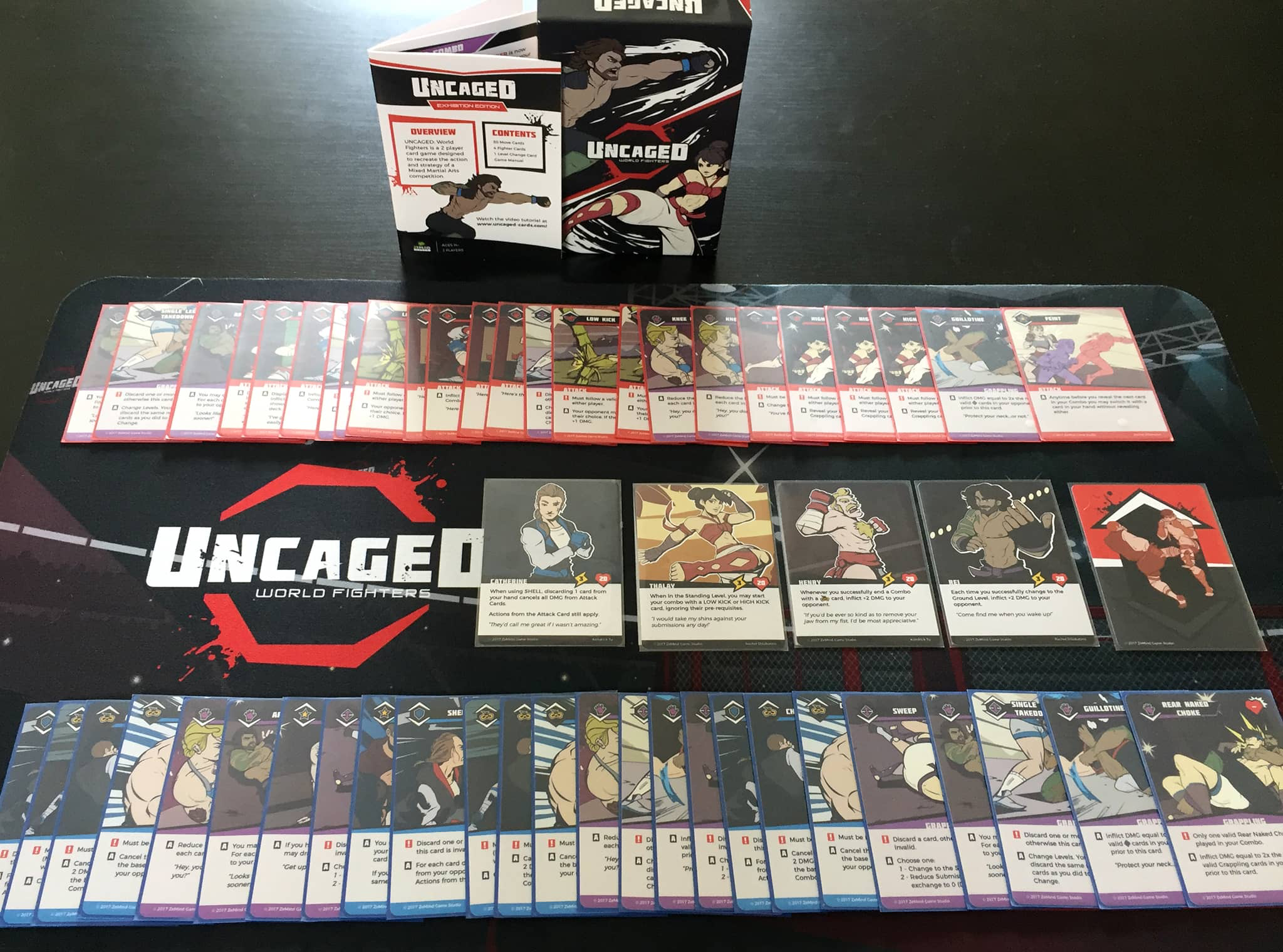 uncaged world fighters game