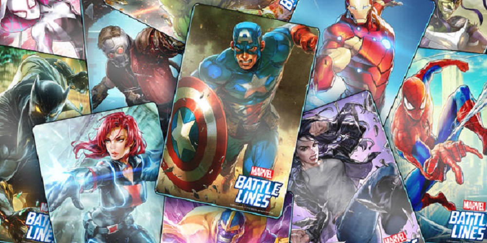 Build a Team and Battle in Digital Card Game Marvel Battle Lines