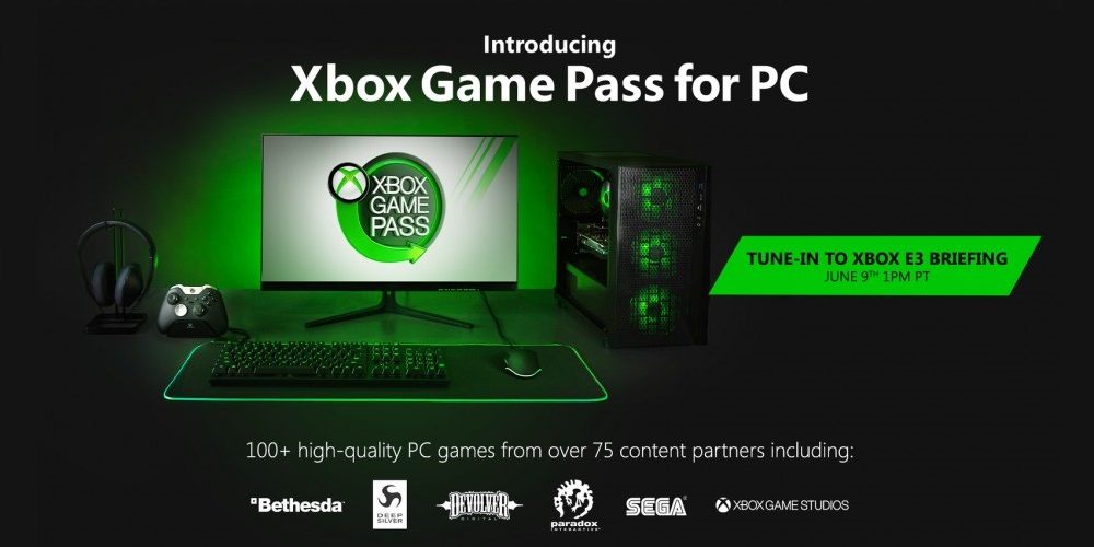 Xbox Games Pass Expanding to PC with Over 100 Games