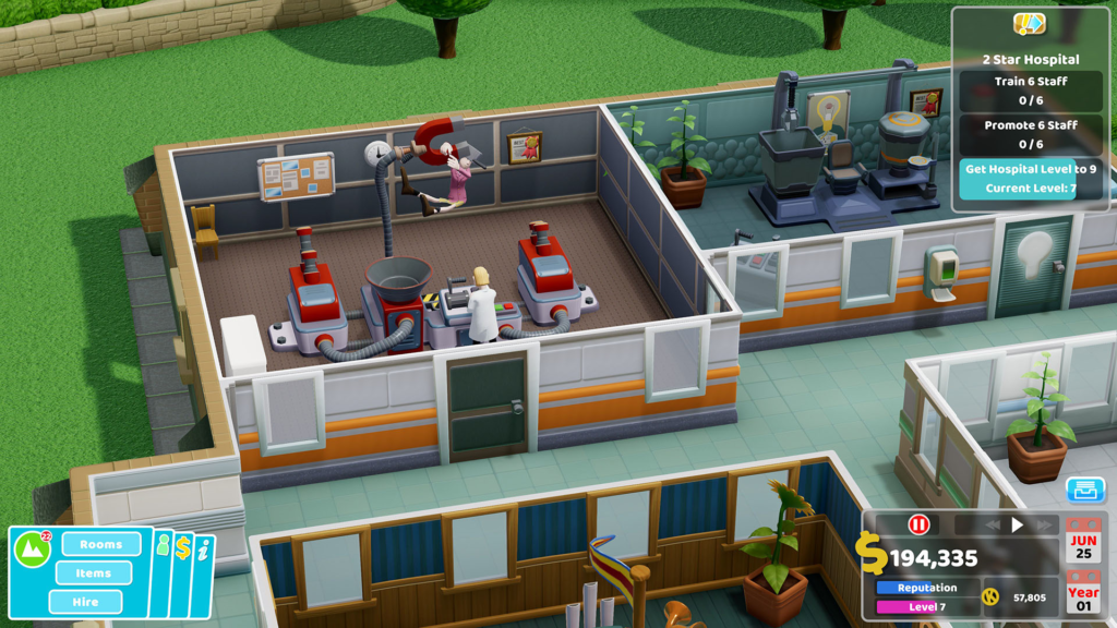 Two Point Hospital Checking into PlayStation 4, Xbox One, and Switch