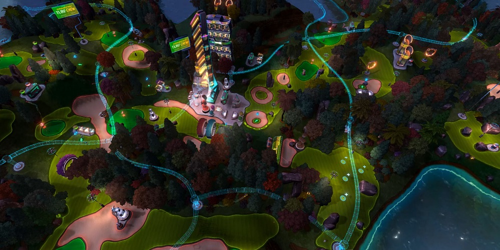 Build Your Golf Course of the Future in GolfTopia, Now on Early Access