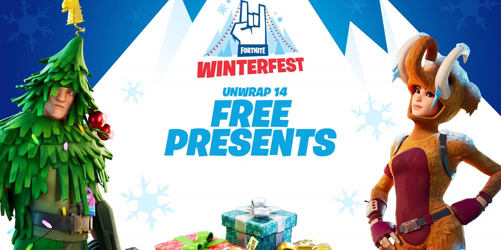 Unwrap Free Gifts During Fortnite Winterfest
