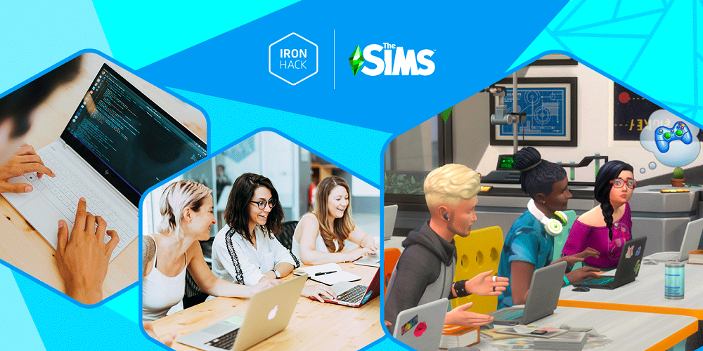 The Sims Team Up with Ironhack to Provide Tech Scholarships