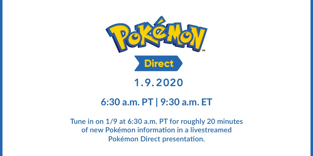 New Pokémon Nintendo Direct Streaming Thursday Morning