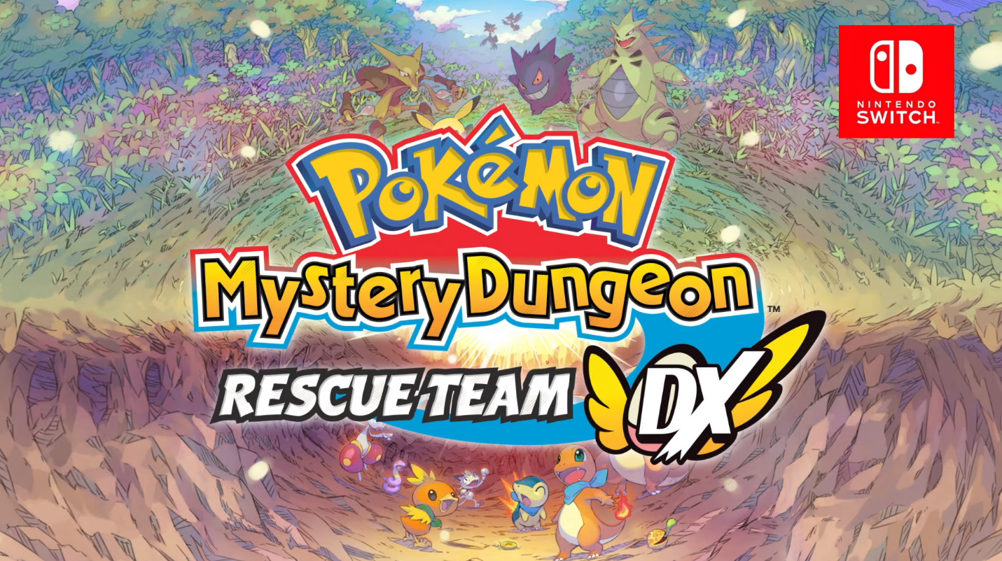 Pokémon Mystery Dungeon: Rescue Team DX Remake Now on Switch