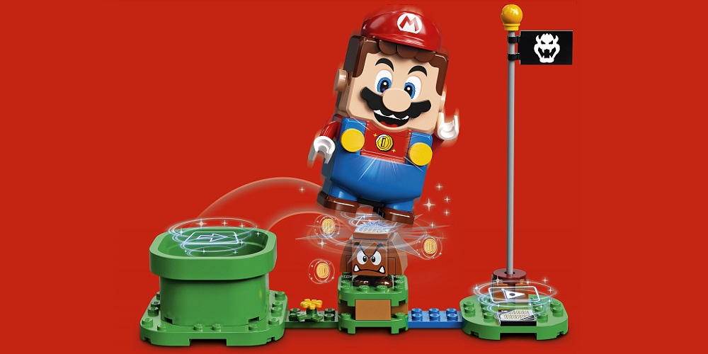 Lego Super Mario Set Features Electronic Mario Figure