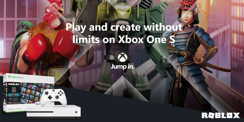 Xbox One S Roblox Bundle Includes 2 500 Robux And Exclusive Avatars