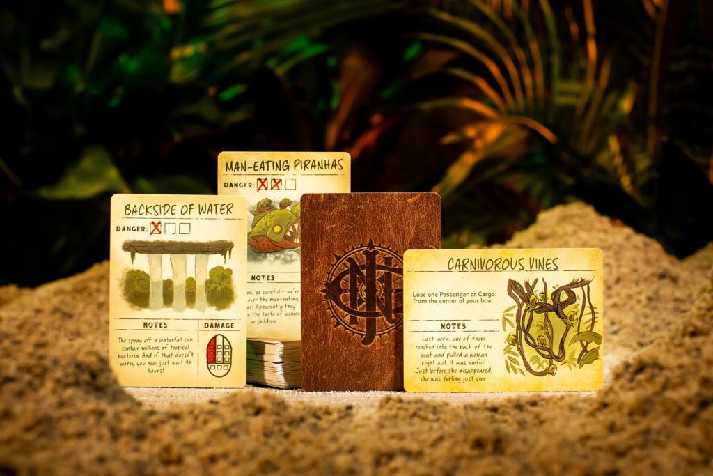jungle cruise board game cards