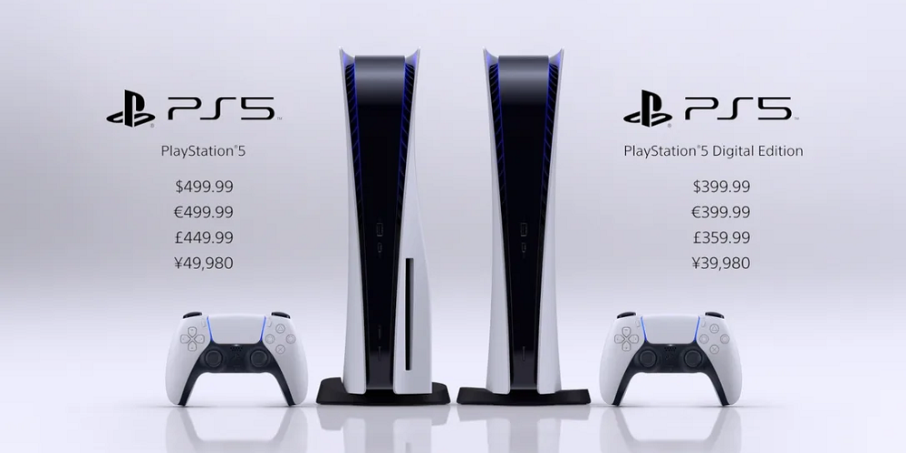 PlayStation 5 Launching Nov. 12 for $499, $399 Digital Version