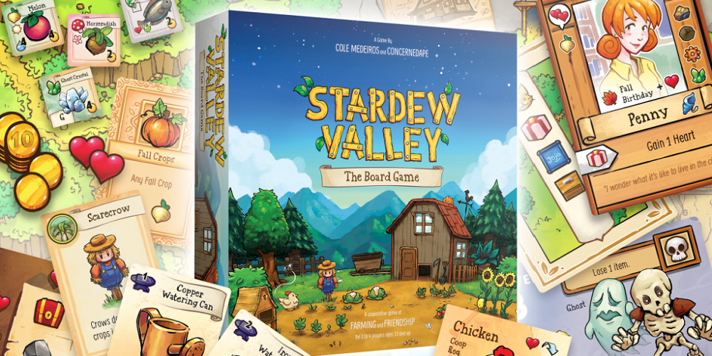 Stardew Valley Board Game Announced, Released, and Sold Out