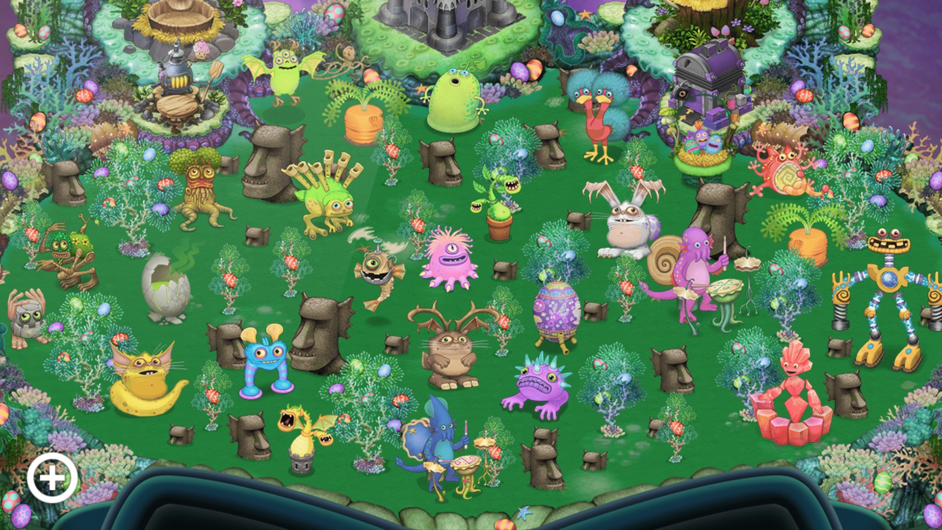 Карта my singing monsters