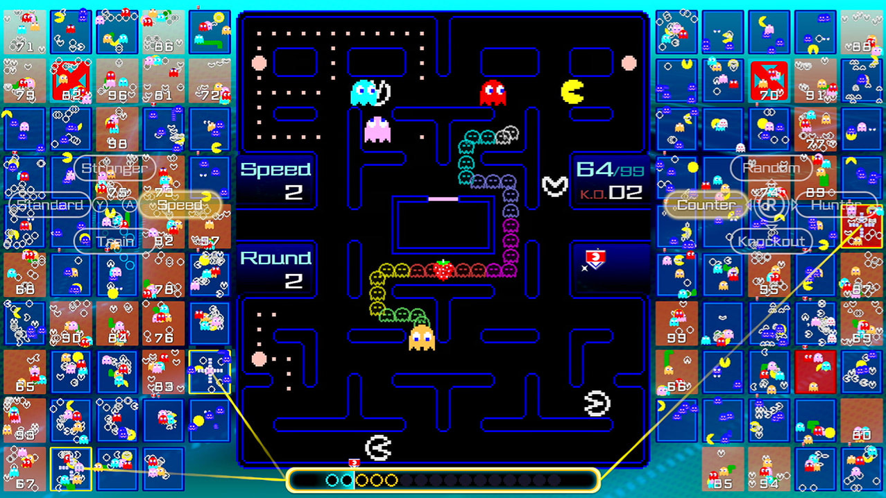 Pac-Man 99 is Tetris 99… but with Pac-Man