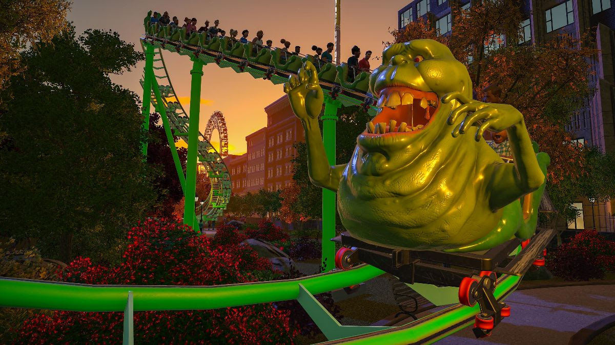 Ghostbusters & Studios DLC Packs Coming to Planet Coaster: Console Edition