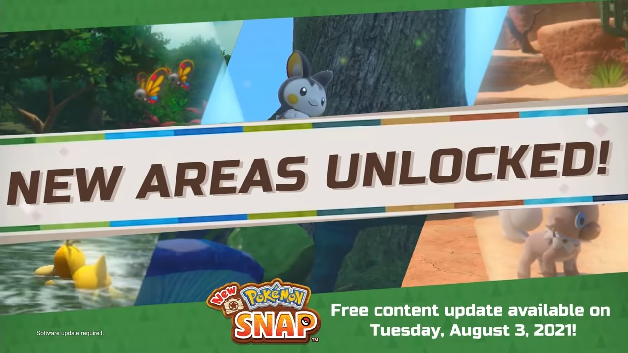 New Pokémon Snap getting three new areas to explore in free update