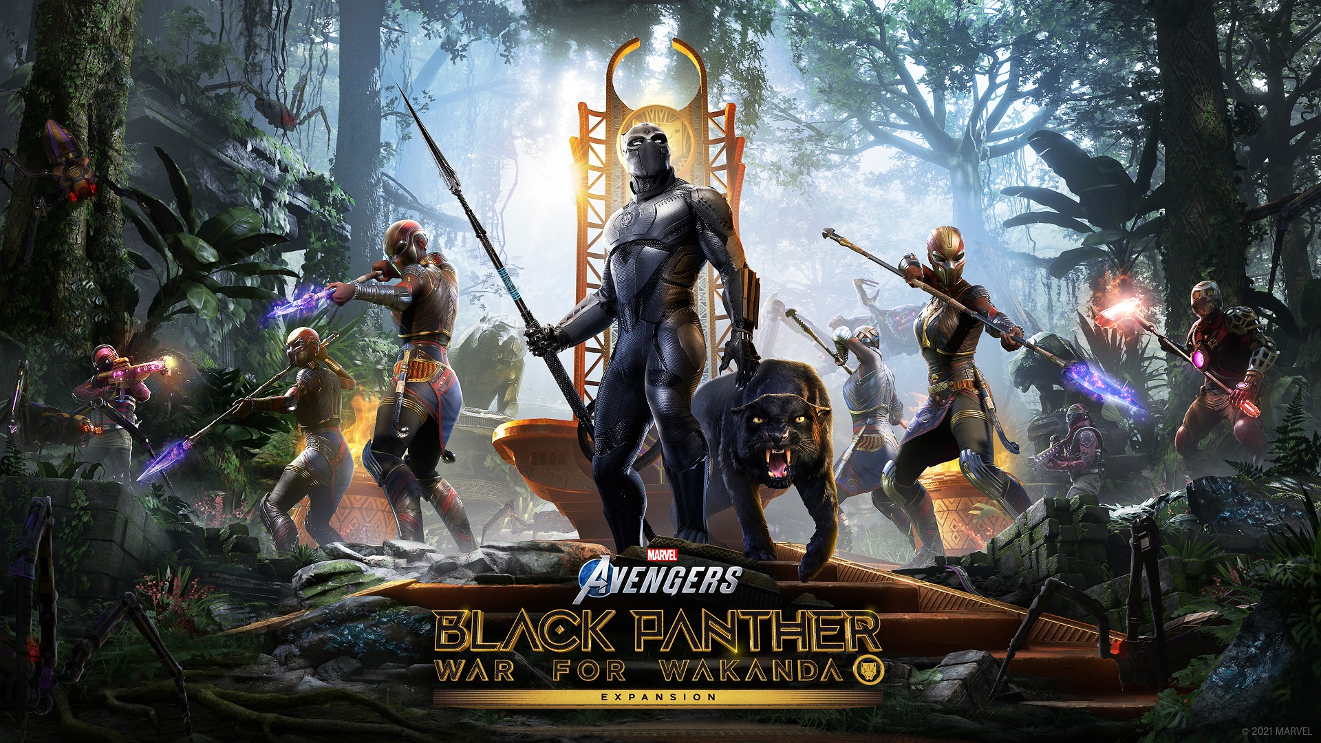 Black Panther joins Marvel’s Avengers with War for Wakanda