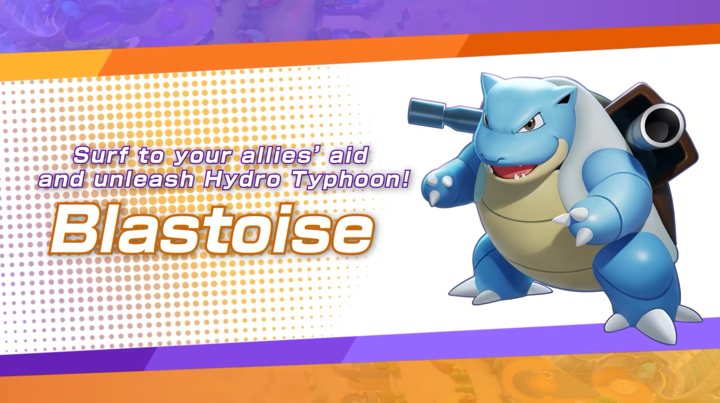Blastoise finally arrives in Pokémon Unite, completing original starter set